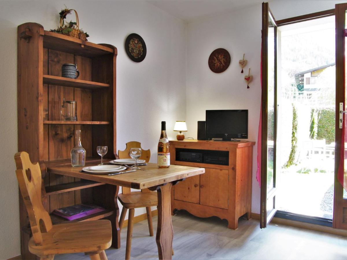 Studio Les Chamois By Interhome 莱苏什 外观 照片